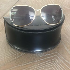 Marc Jacobs Gold Sunglasses